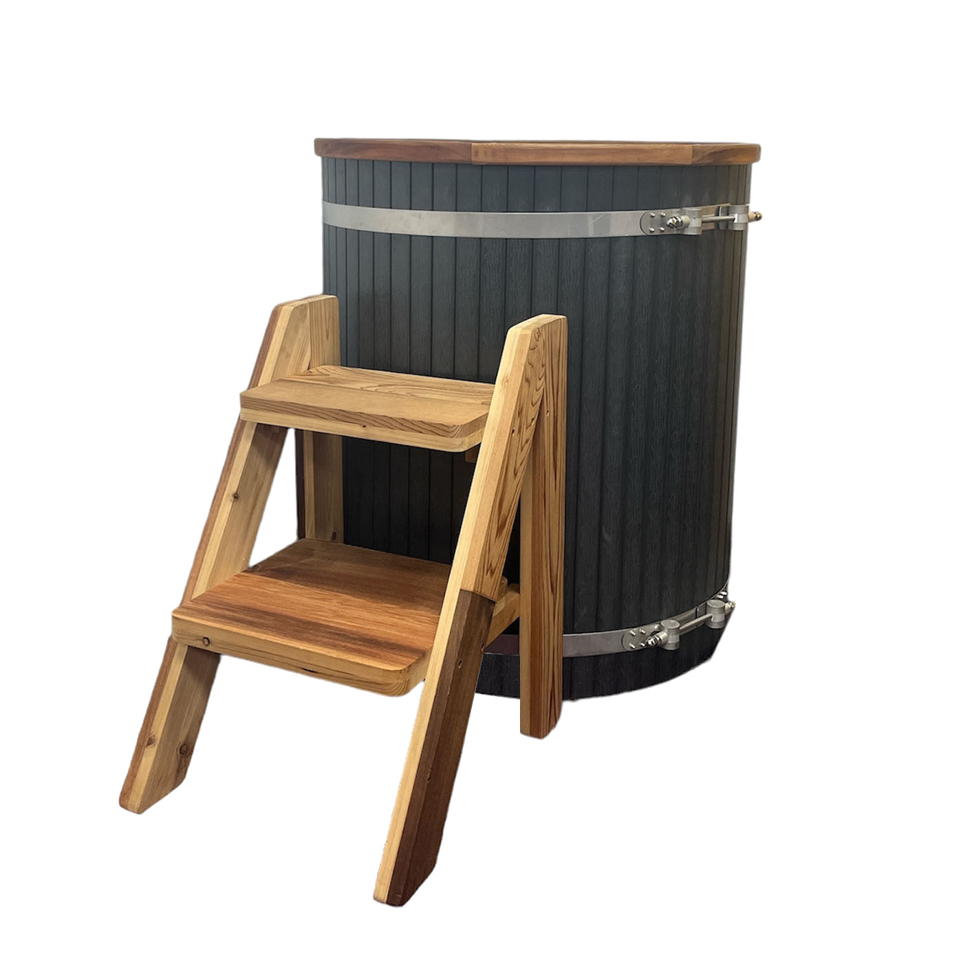 3 Degrees H2O Cold Water Therapy Wooden Composite Ice Bath