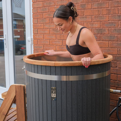 3 Degrees H2O Cold Water Therapy Wooden Composite Ice Bath